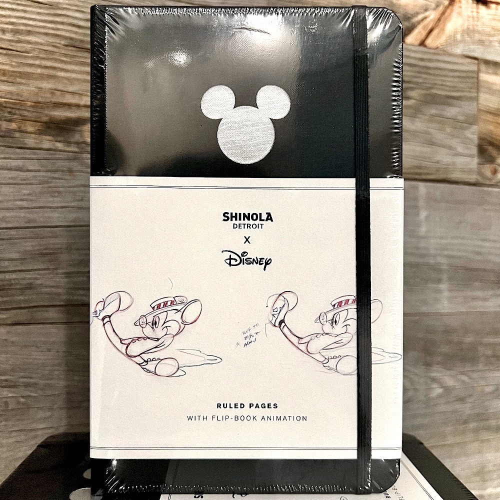 NWT 🆕( Sealed) Shinola Detroit x Disney Notebook, w/Flip Animation
